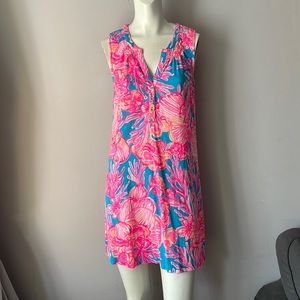 Lilly Pulitzer Essie Floral Barefoot Princes Dress